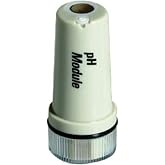 Extech PH105 ExStik Replacement pH Electrode Module with PT-100 ATC | Flat-surface pH electrode, built-in PT-100 ATC, for ExStik chlorine and ORP meters, connector cap
