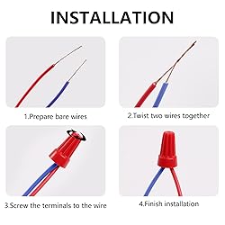 Crweety 248 Pcs Wire Connectors Electrical
