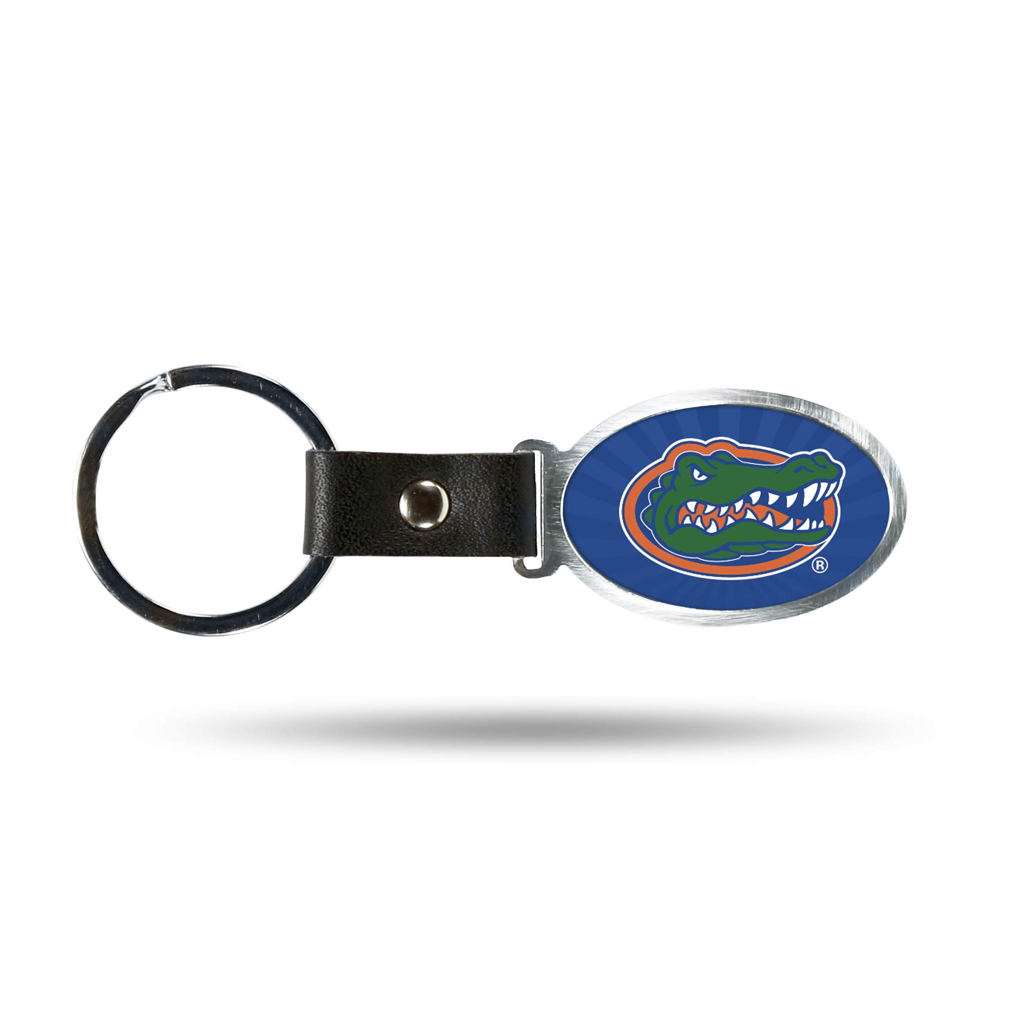 Rico Industries NCAA Florida Gators Accent Key Chain, Black, 3.75-inches
