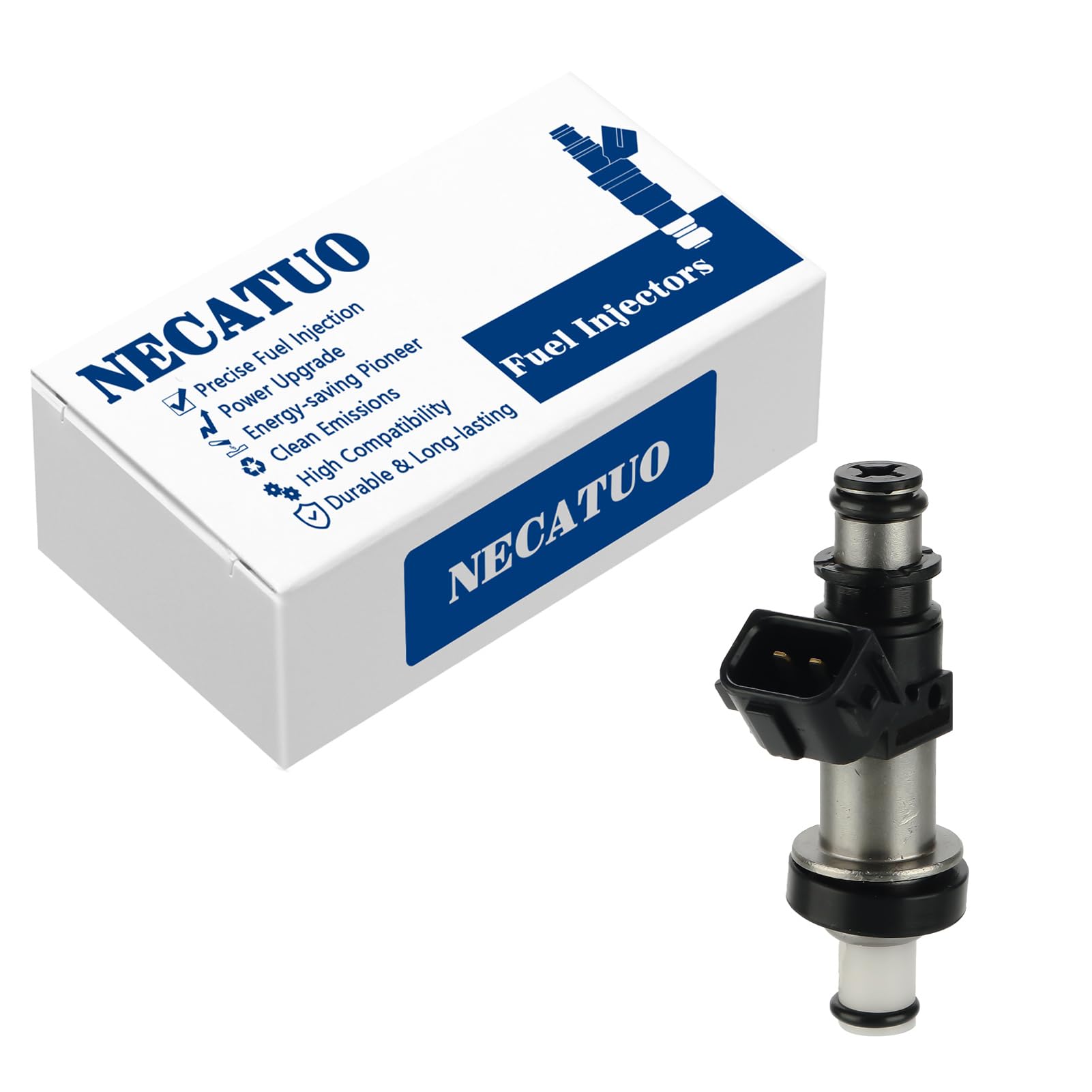 Photo 1 of 06164-P8E-A00 Fuel Injectors (Set of 1) Compatible with Honda Odyssey Acura TL CL 3.2L MDX 3.5 V6 (1 Holes) for # FJ490 800-1497N