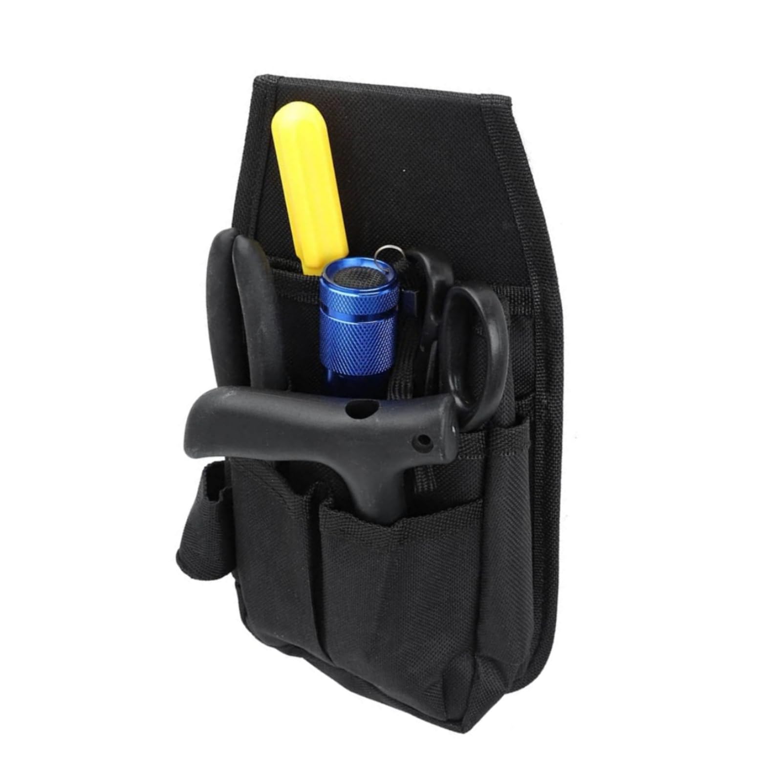 YUMILI Tool Bag, Electrician Tool Band, Multiple Pockets, Hardware Tools, Multifunctional Professional Waterproof Tool Bag for Electricians, Carpenters, Construction Workers