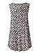 Veranee Women's Sleeveless Swing Tunic Summer Floral Flare Tank Top X-Large 6-4