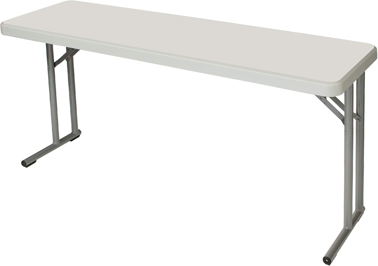 OEF Furnishings 5 Foot Heavy Duty Seminar Folding Table, 18" x 60", Light Grey: Industrial & Scientific
