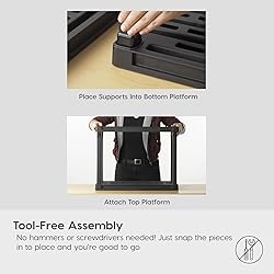 IRIS USA 3-Shelf Heavy Duty Plastic Storage