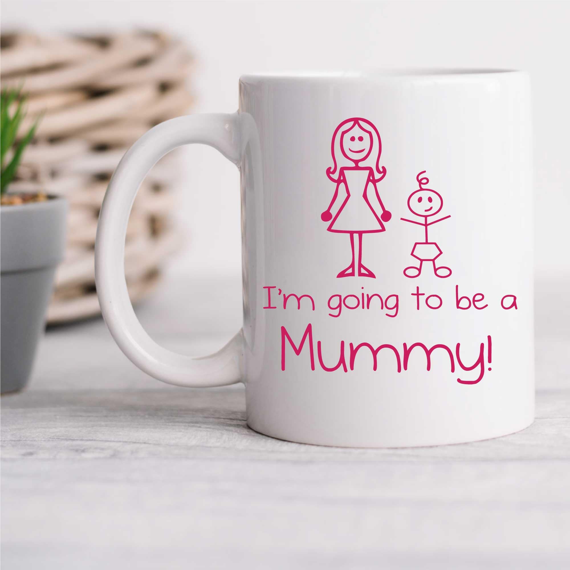 60 Second Makeover Limited I'm Going to be a Mummy Mug Cup Mothers Day New Mummy Mum Gift Baby Shower Pregnancy Gift