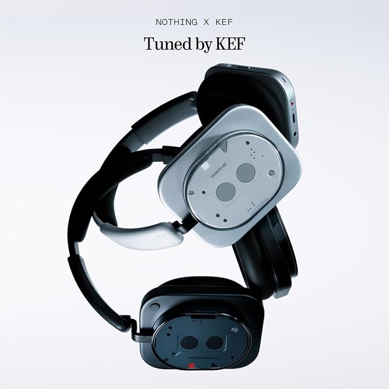 Headphone (1) Kabellose Over-Ear Kopfhörer mit ANC, bis zu 80h Akkulaufzeit, Hi-Res, Raumklang, wasserfest – Weiß