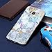Wwwe Jewby Galaxy S8 Case, Bling Diamond Hard Case for Samsung Galaxy S8 with a Screen Protector (Marble C)