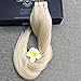 [Surprise] 14inch Seamless Tape in Remy Human Hair Extension 2.5g Per Piece 20 Pieces Color #613 Blonde Adhesive Tape Hair Skin Weft Straight Human Hair Extensions