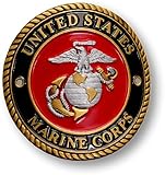 Marine Hiking Stick Medallion