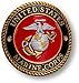 Marine Hiking Stick Medallion
