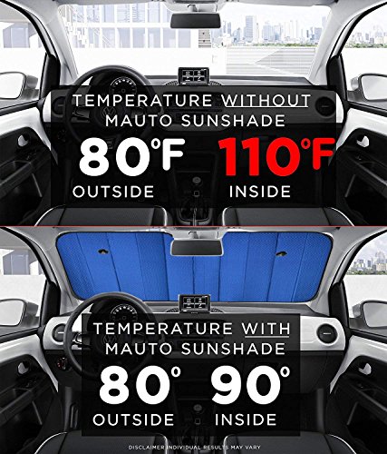 1 Big+Hippo+Windshield+Jumbo+Sunshade+Easy+Shade+Silver