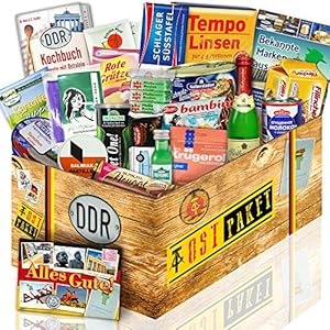 „DDR SPEZIALITÄTEN BOX“ Waren DDR / Geschenke Geburtstag für Freund