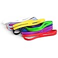 GRIFITI Band Joes X Cross Style 6" Assorted Color 20 Pack Big Strong Elastic Rubberbands Pressure Cooking, Office, Puzzles, Board Games Heat Cold UV Large Colorful Heavy Giant Silicone Rubber Bands