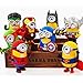 Despicable Me Minions Superheroes Action Figures 8pcs/set Toys Size ~ 3.5 inch