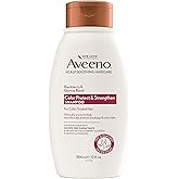 OGX Aveeno Color Protect Strengthen+ Blackberry Quinoa Shampoo, Fresh, 12 Fl Oz
