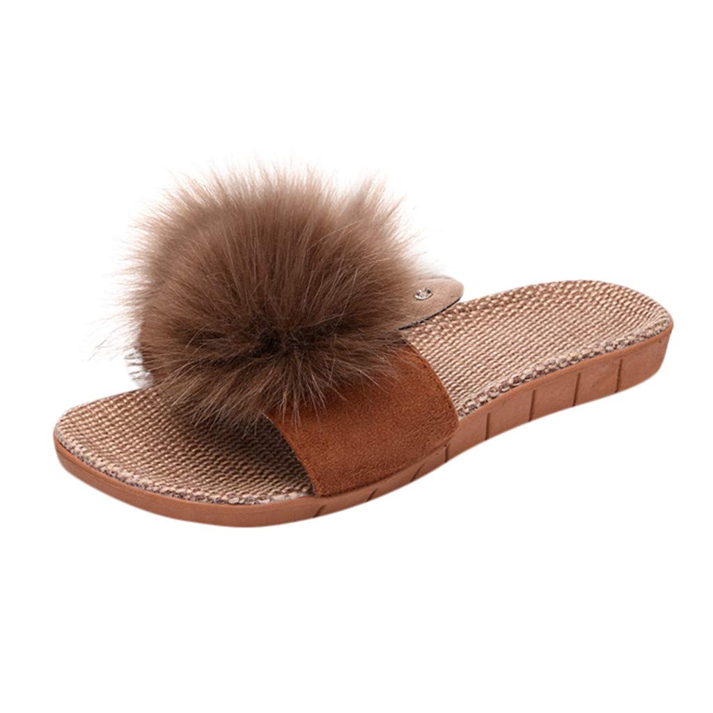 vegan fur slippers