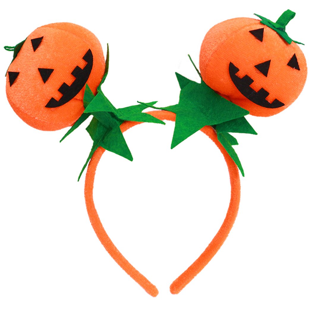 She's Shining Pumpkin Headband For Adults Cosplay Costume Halloween Party Props Headbands Dress up Accessories