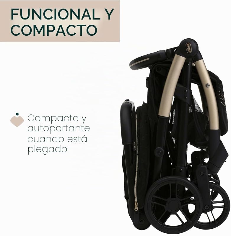 Goody X-Plus Cochecito, Negro Re_Lux