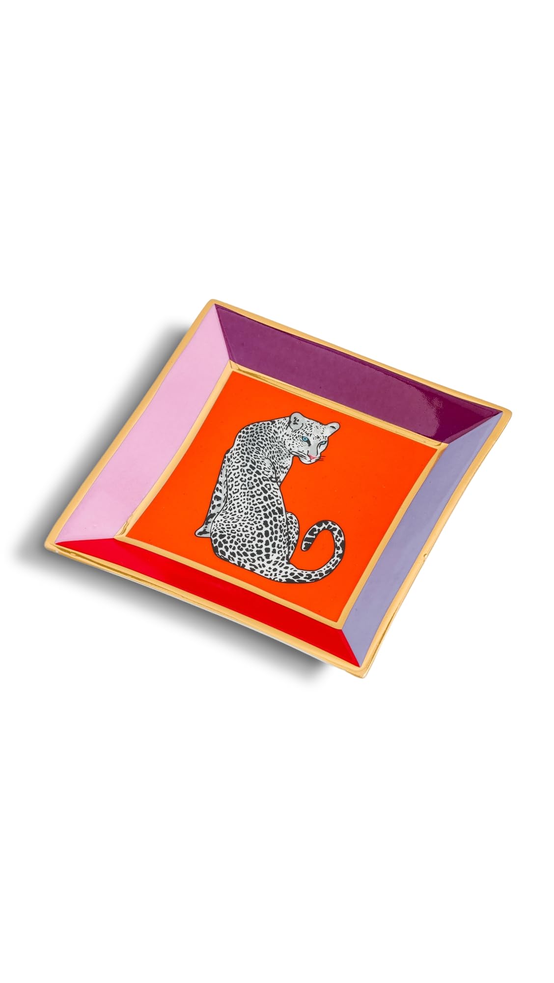 Jonathan Adler Safari Square Tray, Multicolor, One Size