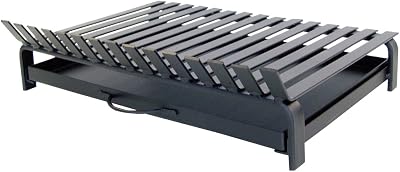EL ZORRO 71411 Iron Barbecue Grill 60x40x10 cm BBQ Cooker Portable