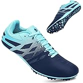 Men Women Kids Track and Field Shoes Professional 8 Spikes Running Racing Sneakers Breathable Lightweight Sprinting Shoes