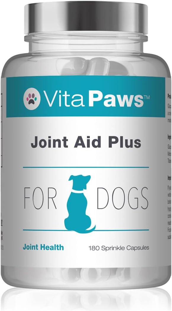 Glucosamine Capsules for Dogs with Green Lipped Mussell Powder, MSM