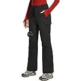 Heathyoga Snow Ski Pants Women Waterproof Softshell Insulated Fleece Lined Pants Snowboard Hiking Pants for Outdoor Winter