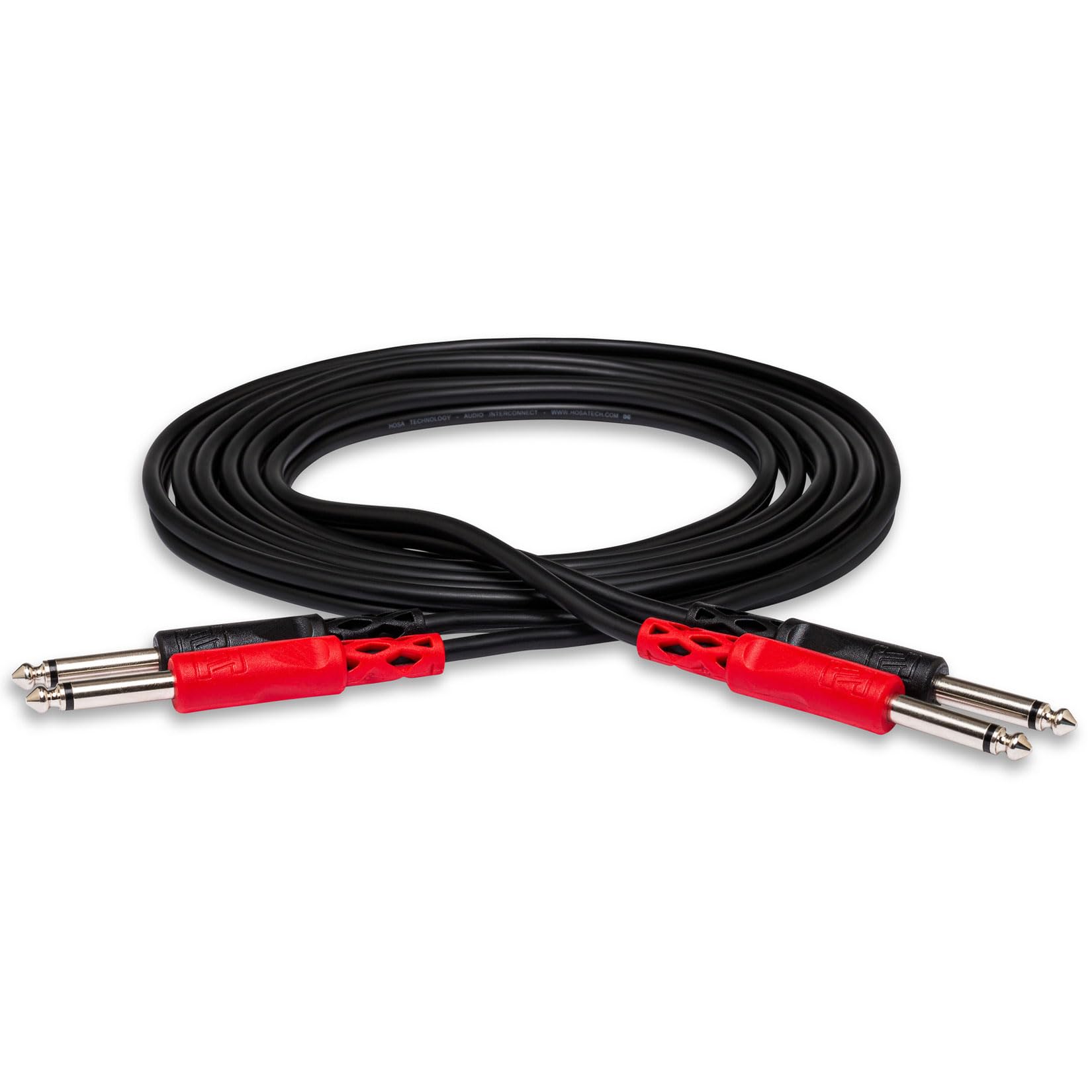 Hosa CPP-202 2m 両側モノラルフォンプラグ×2 オーディオケーブル商品画像
