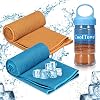 iTrunk Koeldoek, super absorberende zweetdoek voor onmiddellijke koeling, ijskoude sporthanddoek voor yoga, reizen…