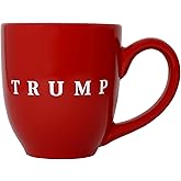 Trump Bistro Mug &ndash; 16 oz Ceramic Coffee Mug &ndash; Made in America