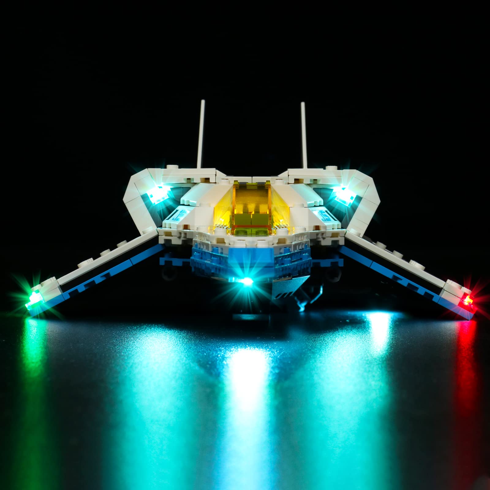 Led Light Set for Lego XL-15 Spaceship, Led Light Kit for Lego 76832 Lightyear XL-15 Spaceship - Not Include Lego Models, Just Light Set — image 1