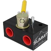 Hydraulic Rotary Selector Diverter Valve, 3 Way, 20 GPM, 5000 PSI, #8 SAE Ports