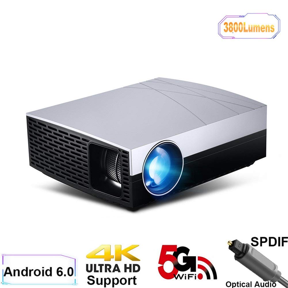 Proyectores Proyector LED Proyector Android Suppor 4K, AC3 ...