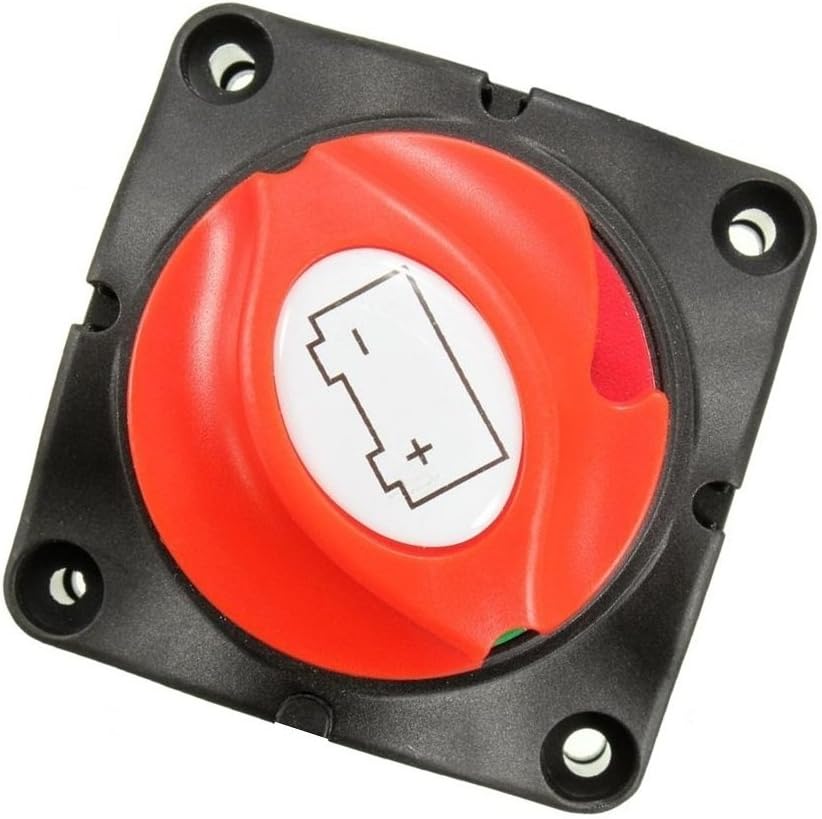 ANJOSHI Battery Switch Master Isolator Cut Off Kill Switch for RV Battery Marine Boat Car Vehicles 275/1250 Amps Waterproof : Sports & Outdoors