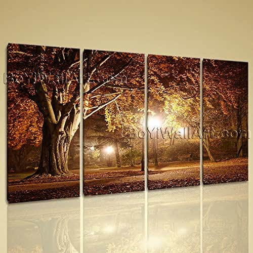 Extra Large Wall Art HD Picture Print Canvas Modern Autumn