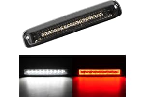 BORDAN Third Brake Light LED Fit for 1999-2007 Chevy Silverado GMC Sierra 1500 2500 3500 HD Classic, Red Cargo Lamp Rear 3rd 