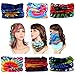 Zupoo 1/4/6PCS 16-in-1 Multifunctional Headband Sports Magic Scarf,Face Sun Mask,Neck Gaiter,Balaclava Headwear,Bandana,for Hiking, Running,Cycling,Yoga,Fishing,Hunting,Skiing