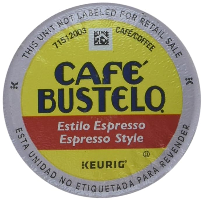 Caf&eacute; Bustelo Espresso Roast 48 K Cup Packs
