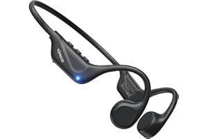 Yomdud Bone Conduction Headphones,Open Ear Headphones,Wireless Headphones with Mic,Bluetooth 5.4,10H Playtime & IPX5 Waterproof,Sports Headphone for Running & Outdoor