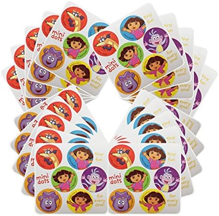 Dora the Explorer Party Favors - 20 Sheets 120 Count