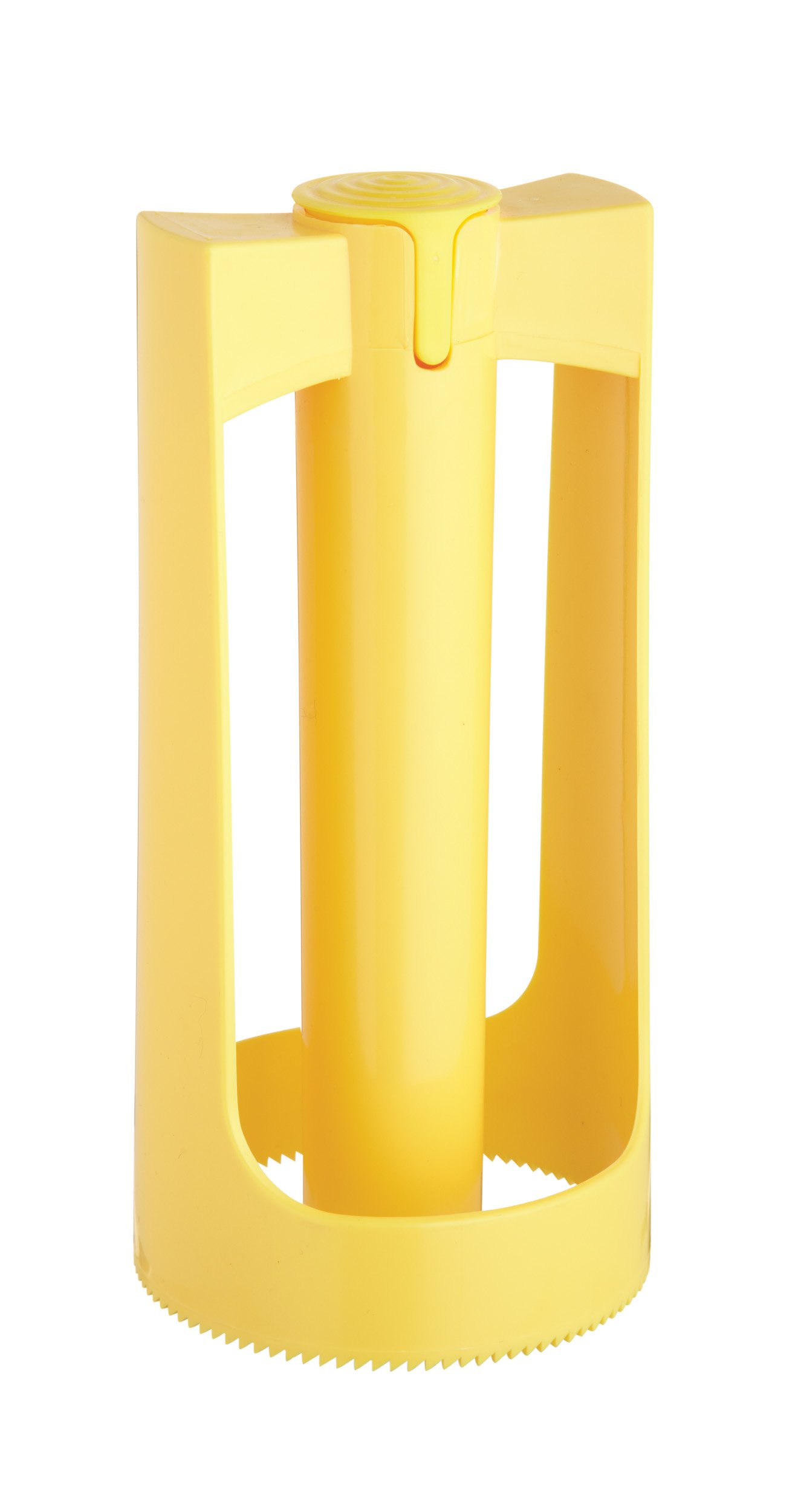 KitchenCraft KCPAPPLE Pineapple Corer and Slicer, Plastic, Yellow, 9 x 20 cm