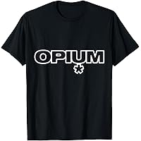 Amazon.com: Opium Text Streetwear Long Sleeve T-Shirt