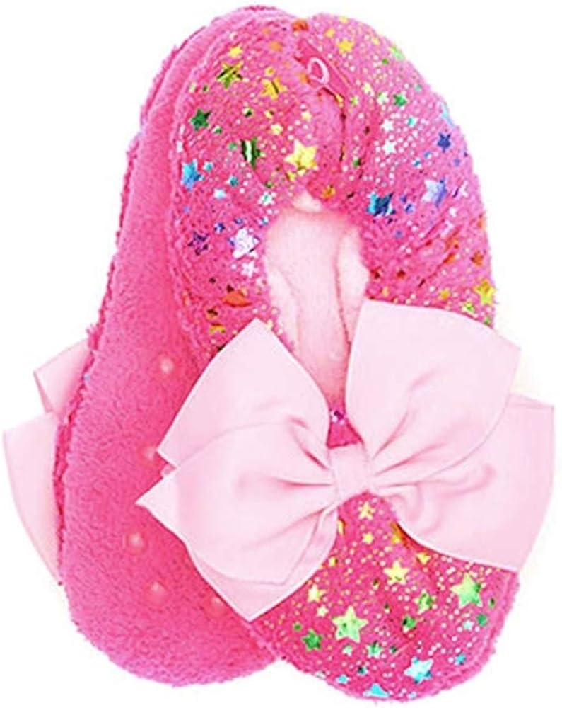 girls sparkly slippers
