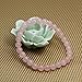 Natural Rose Crystal Gemstone 6mm Round Beads Stretch Bracelet 7
