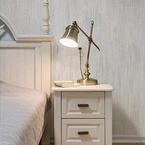 ACCEY Papel tapiz verde oscuro retro americano sala de estar dormitorio