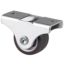 Skelang 4-Pack Rigid Caster 1", Low Profile Caster