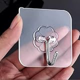 PAIDASHU Self Adhesive Hooks 25 Pack Heavy Duty 10 KG Nail Free Hangers view 7