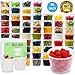 Plastic Food Storage Containers with Lids - Restaurant Deli Cups / Foodsavers, Baby & Portion Control - Kids Lunch Boxes - Watertight / Leakproof Takeout Set (15.2oz, 50pcs)