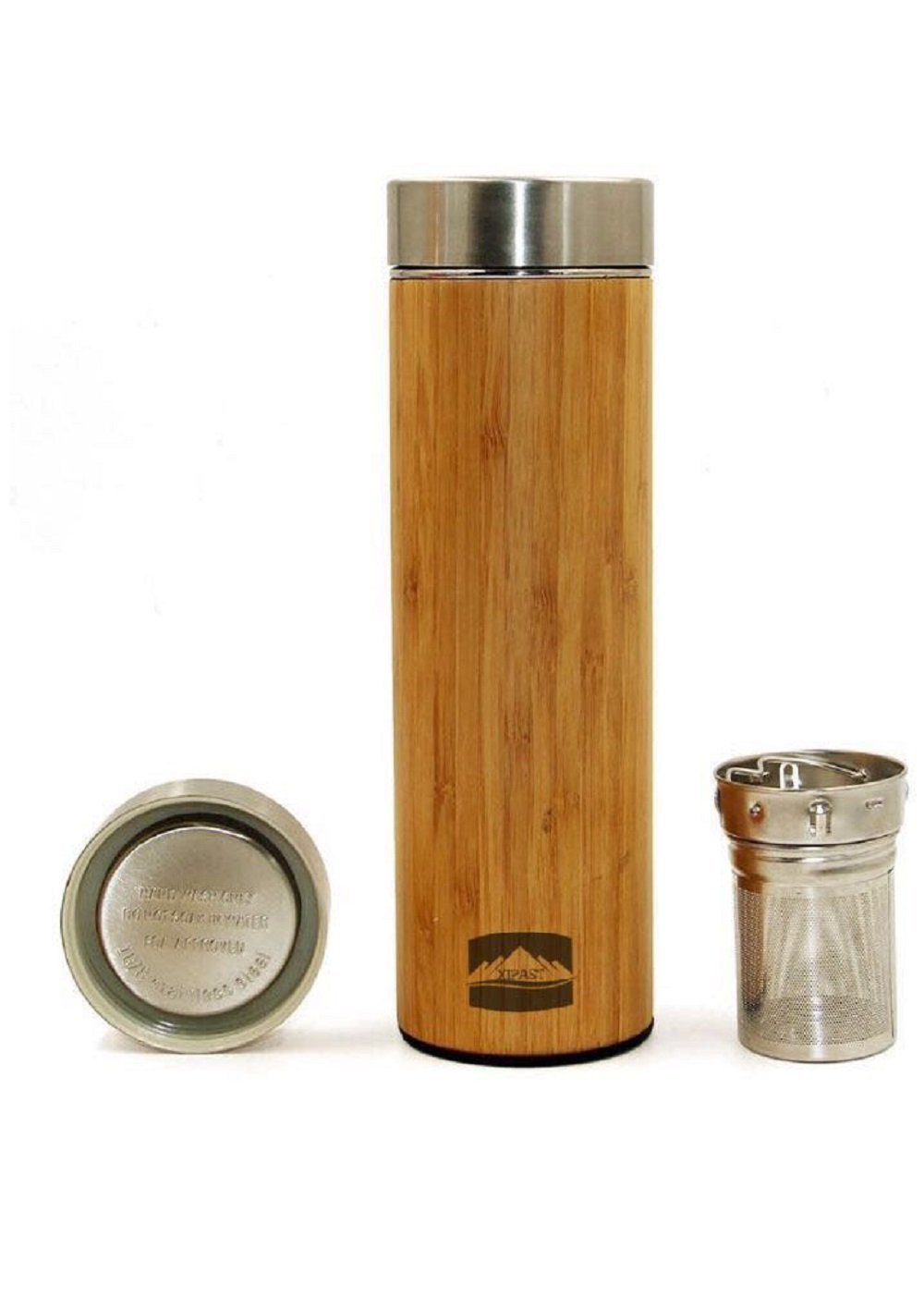 thermos with strainer