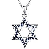 SHEAISRS 925 Sterling Silver Irish Trinity Celtic Knot Necklace Good Luck Trident Celtic Knot Fine Jewellery